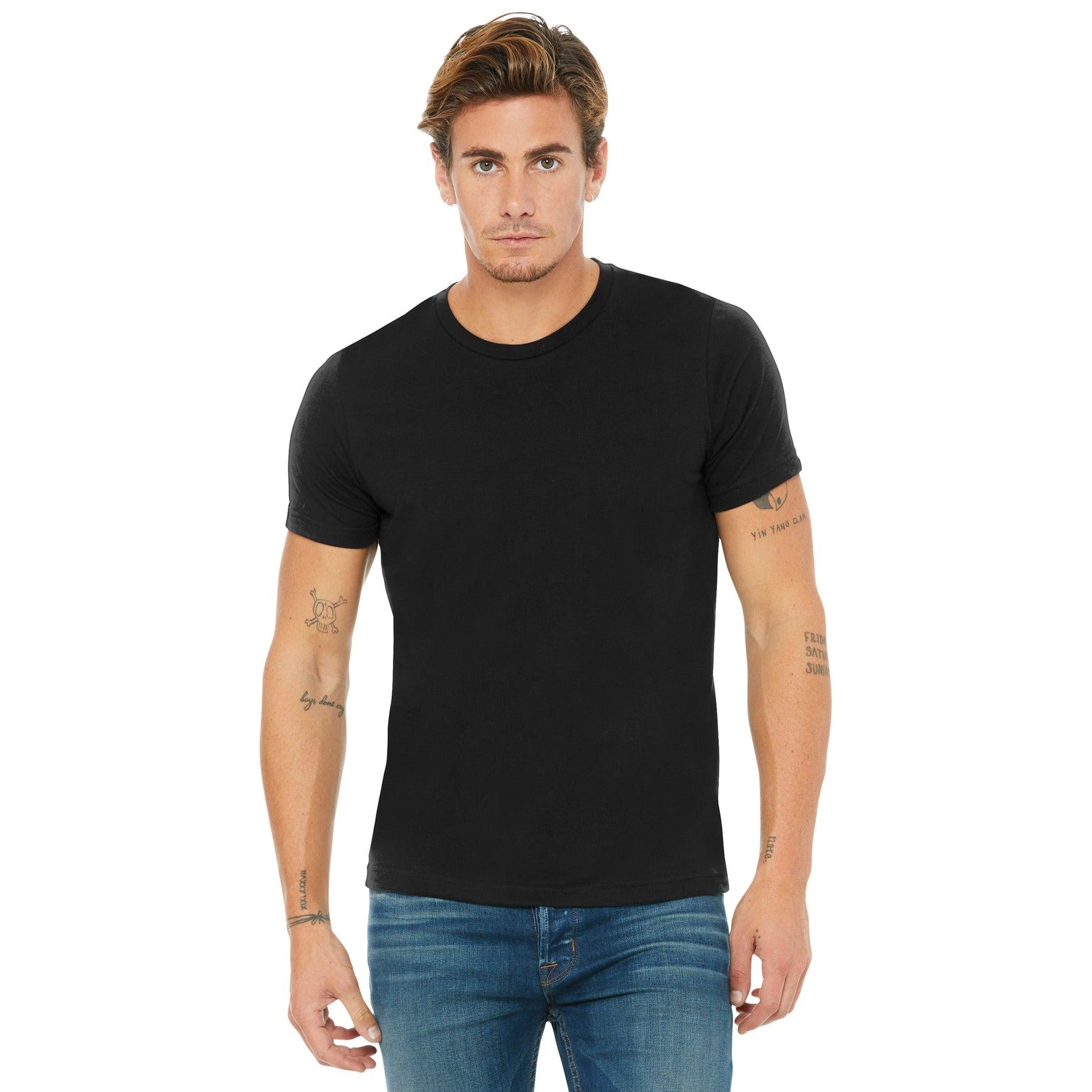 Bella + Canvas-BELLA+CANVAS ® Unisex Poly-Cotton Short Sleeve Tee. BC3650-MedTech-2